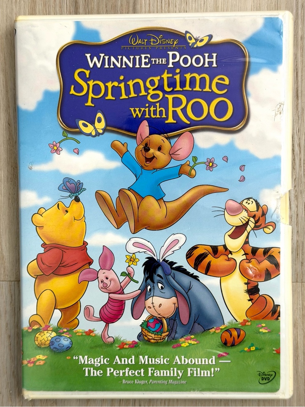 Winnie the Pooh Springtime with Roo DVD Disney Children’s Film Rated G 2004